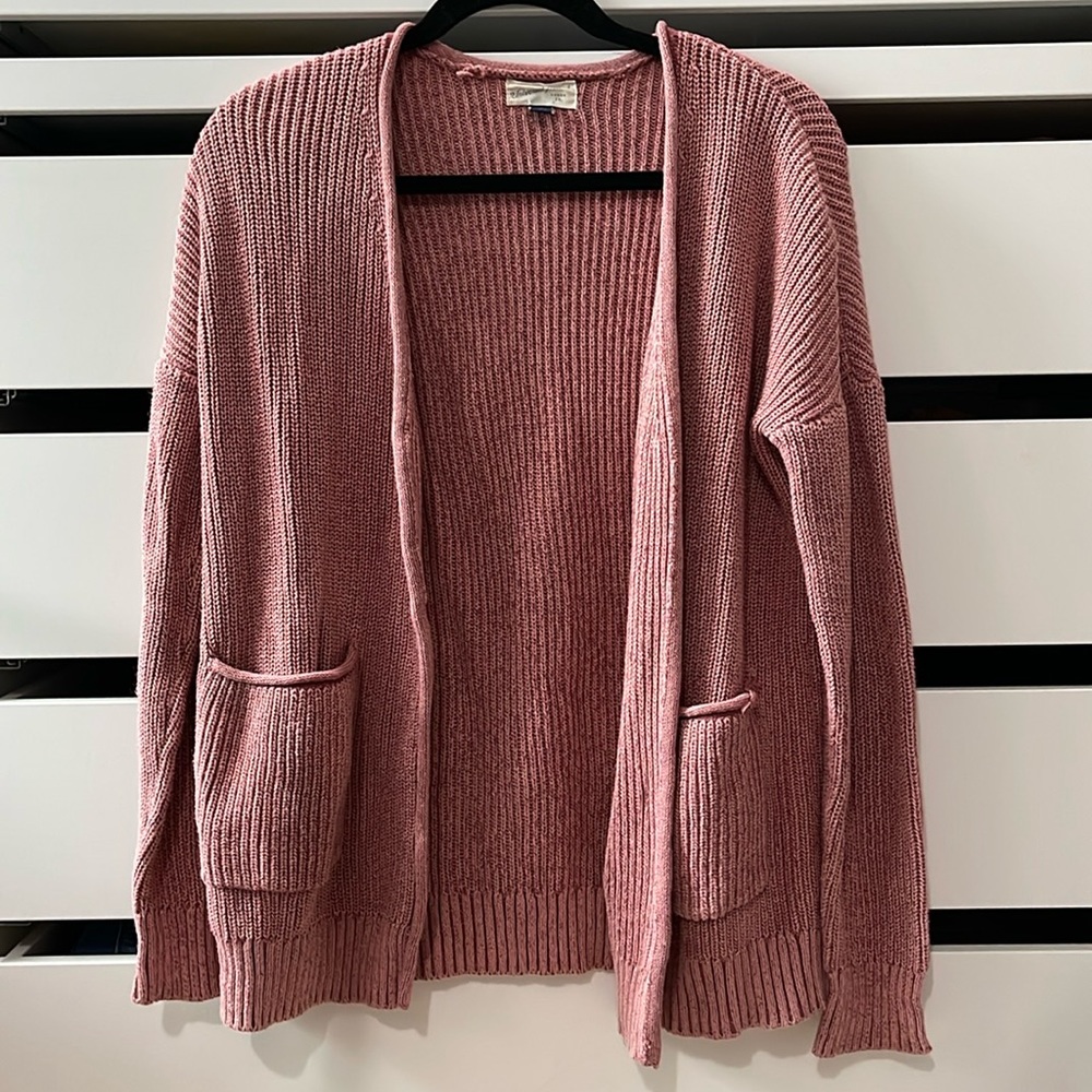 Universal Thread dusty pink open front cardigan
Size XS